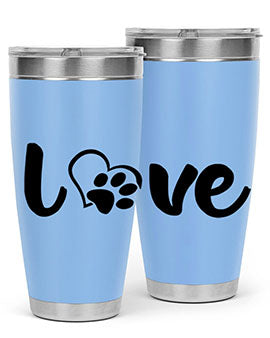 love Style 71#- dog- Tumbler