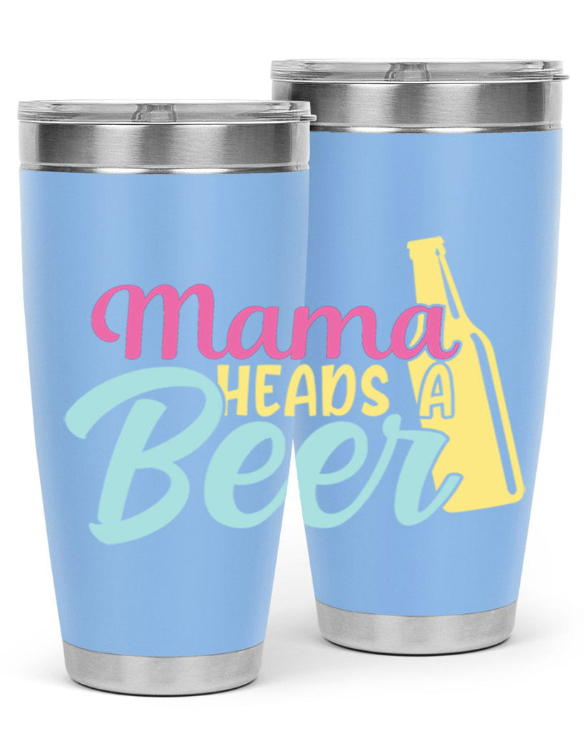 mama heads a beer 124#- beer- Tumbler