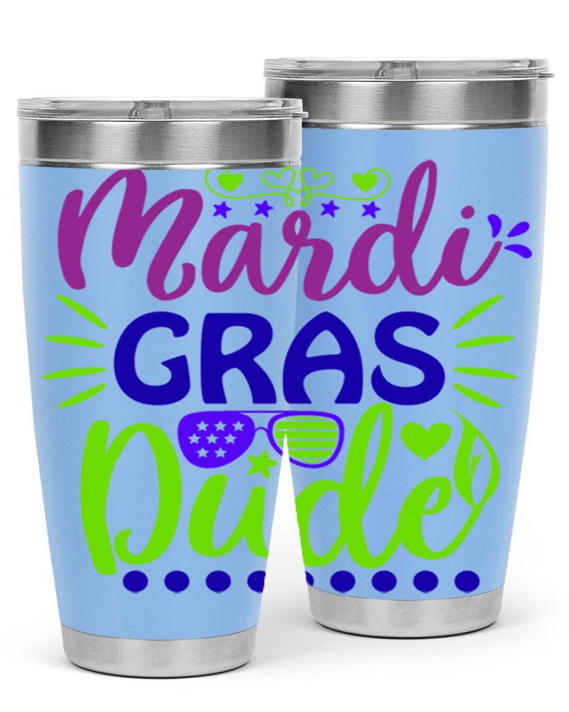 mardi gras dude 9#- mardi gras- Tumbler