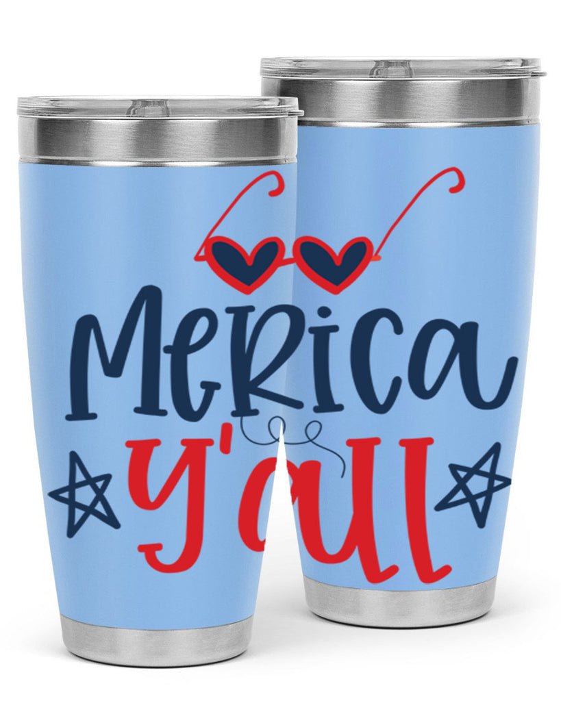 merica y all Style 82#- Fourt Of July- Tumbler