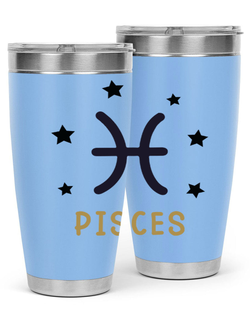 pisces 355#- zodiac- Tumbler