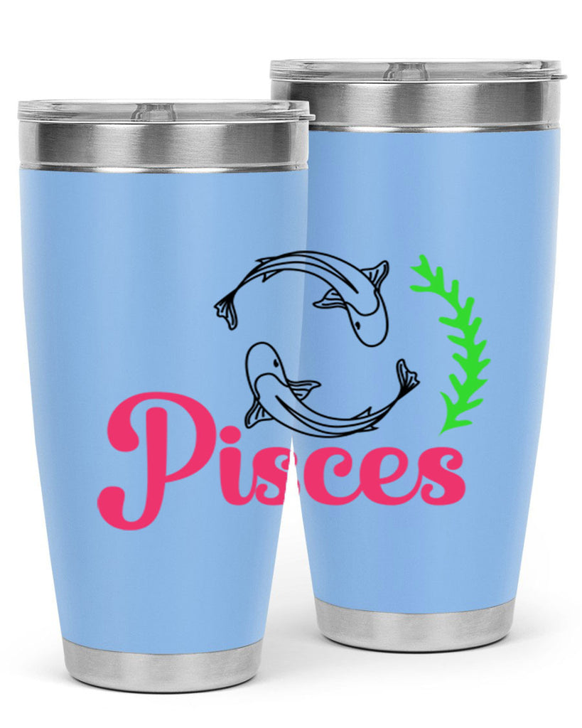 pisces 372#- zodiac- Tumbler