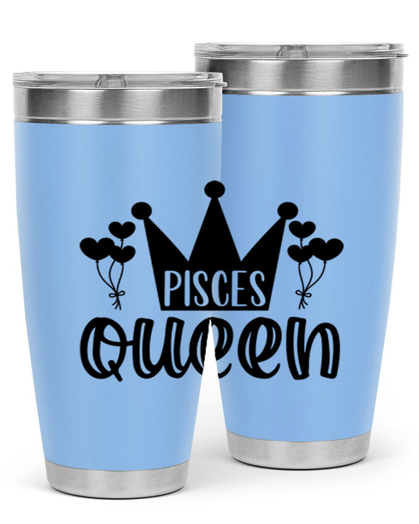 pisces queen 377#- zodiac- Tumbler