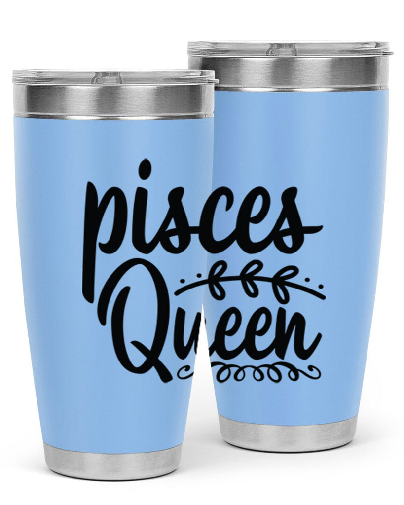 pisces queen 378#- zodiac- Tumbler