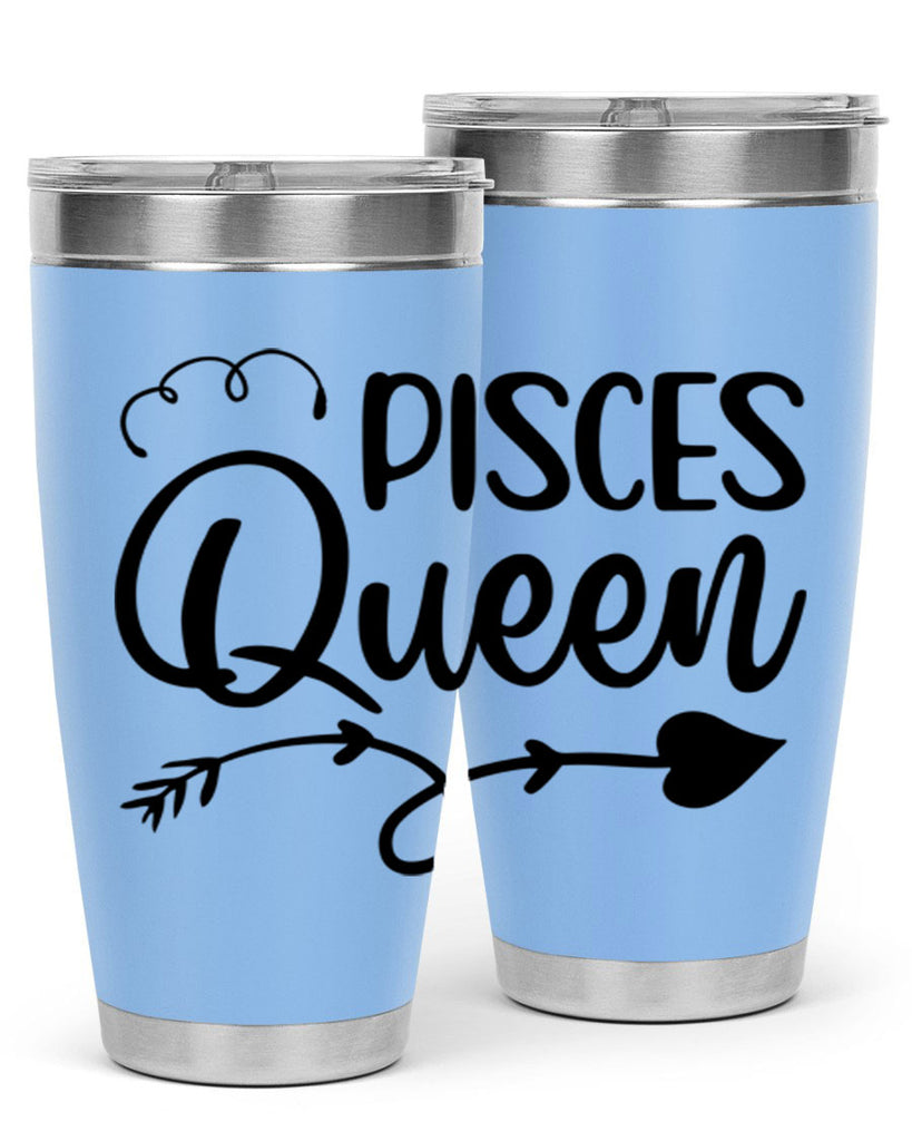 pisces queen 379#- zodiac- Tumbler