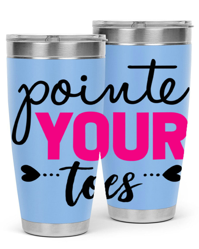 pointe your toes 71#- ballet- Tumbler
