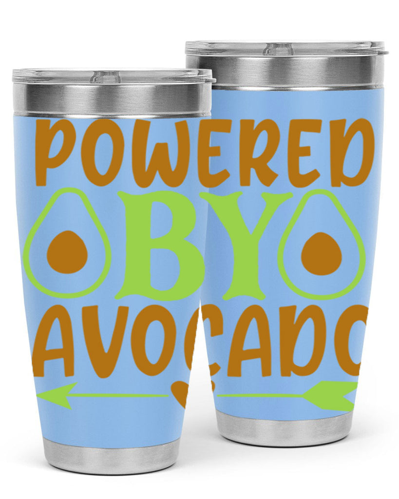 powered by avocado 3#- avocado- Tumbler