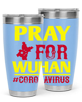 pray for wuhan coronavirus Style 27#- corona virus- Tumbler