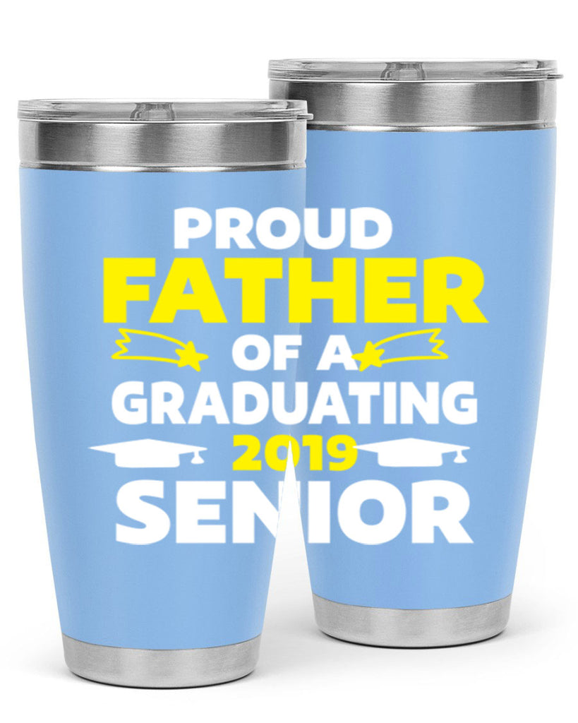 proud father of a graduating 264#- fathers day- Tumbler