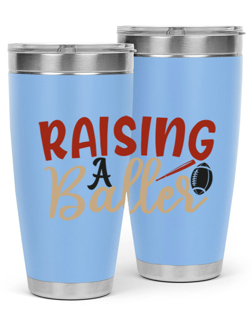 raising a baller 2278#- softball- Tumbler