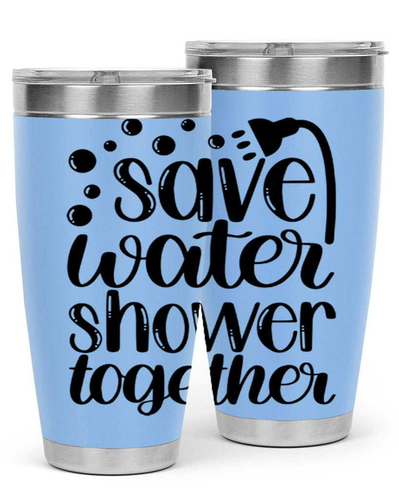 save water shower together 18#- bathroom- Tumbler