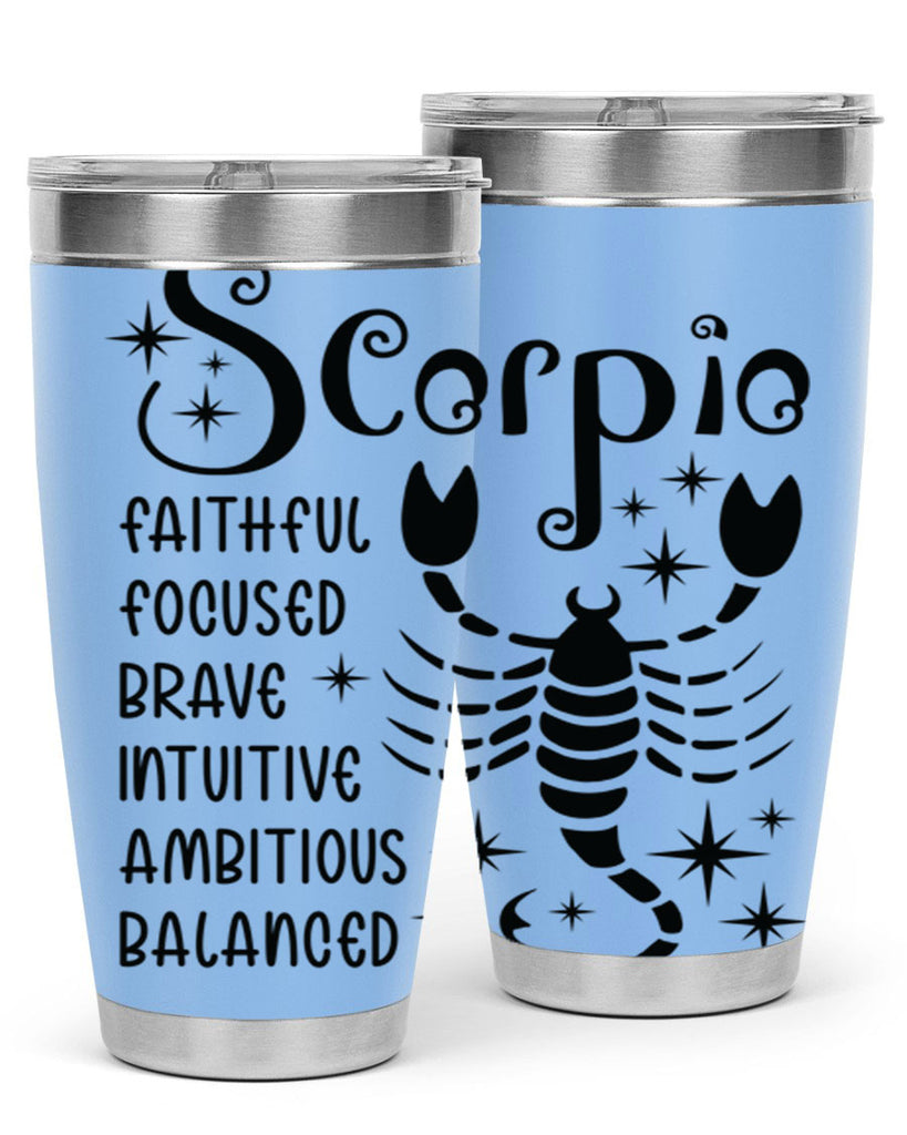 scorpio 431#- zodiac- Tumbler