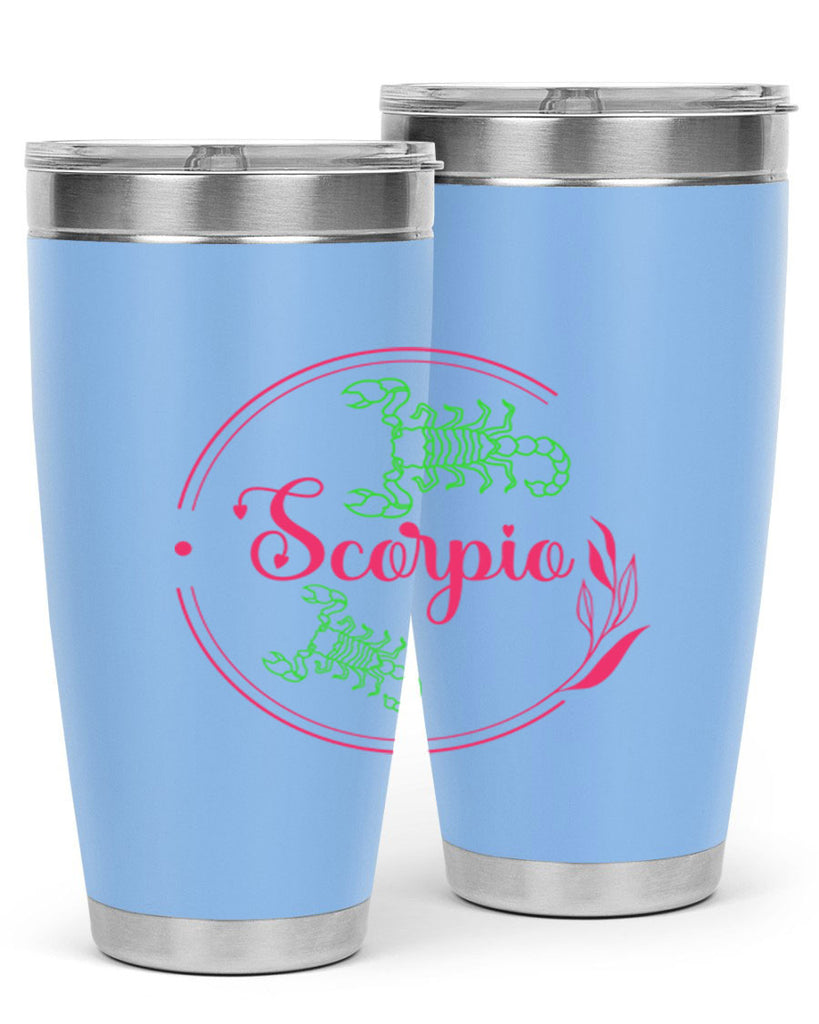 scorpio 437#- zodiac- Tumbler
