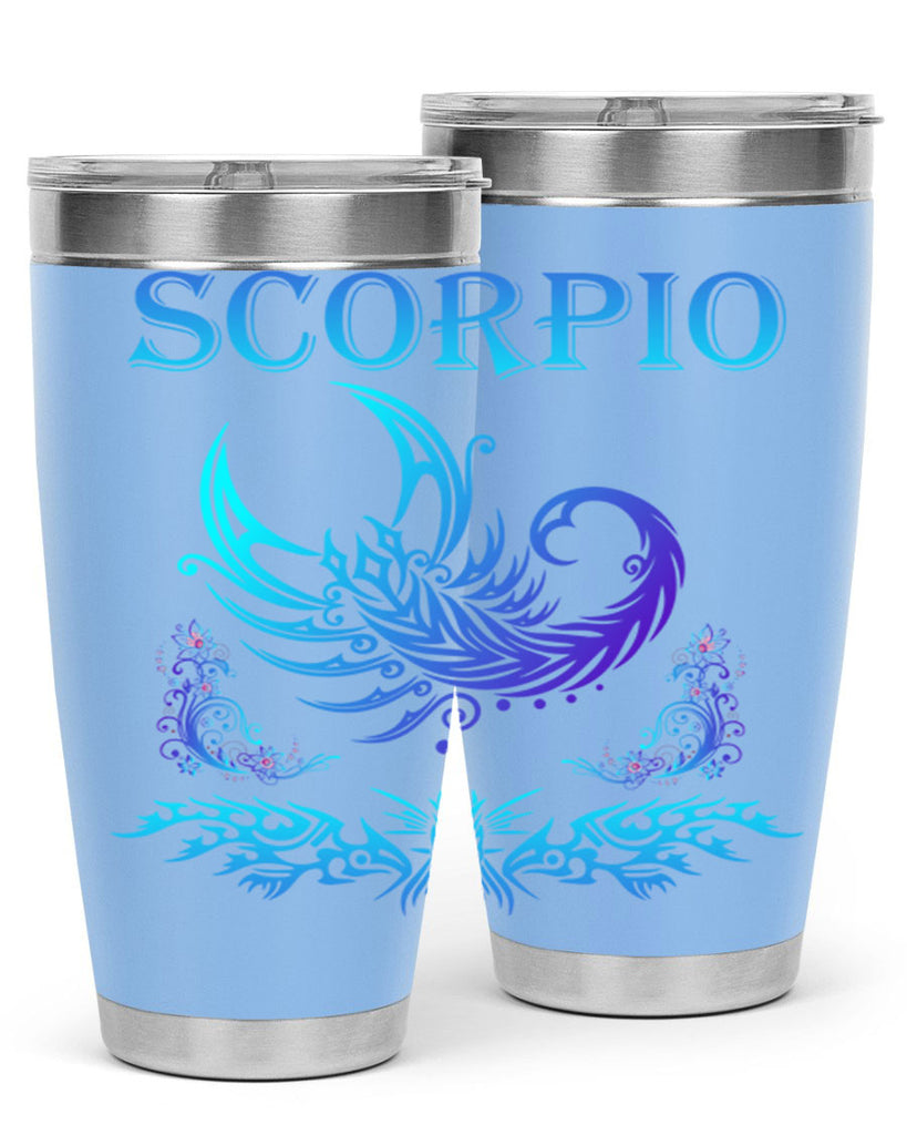 scorpio 449#- zodiac- Tumbler