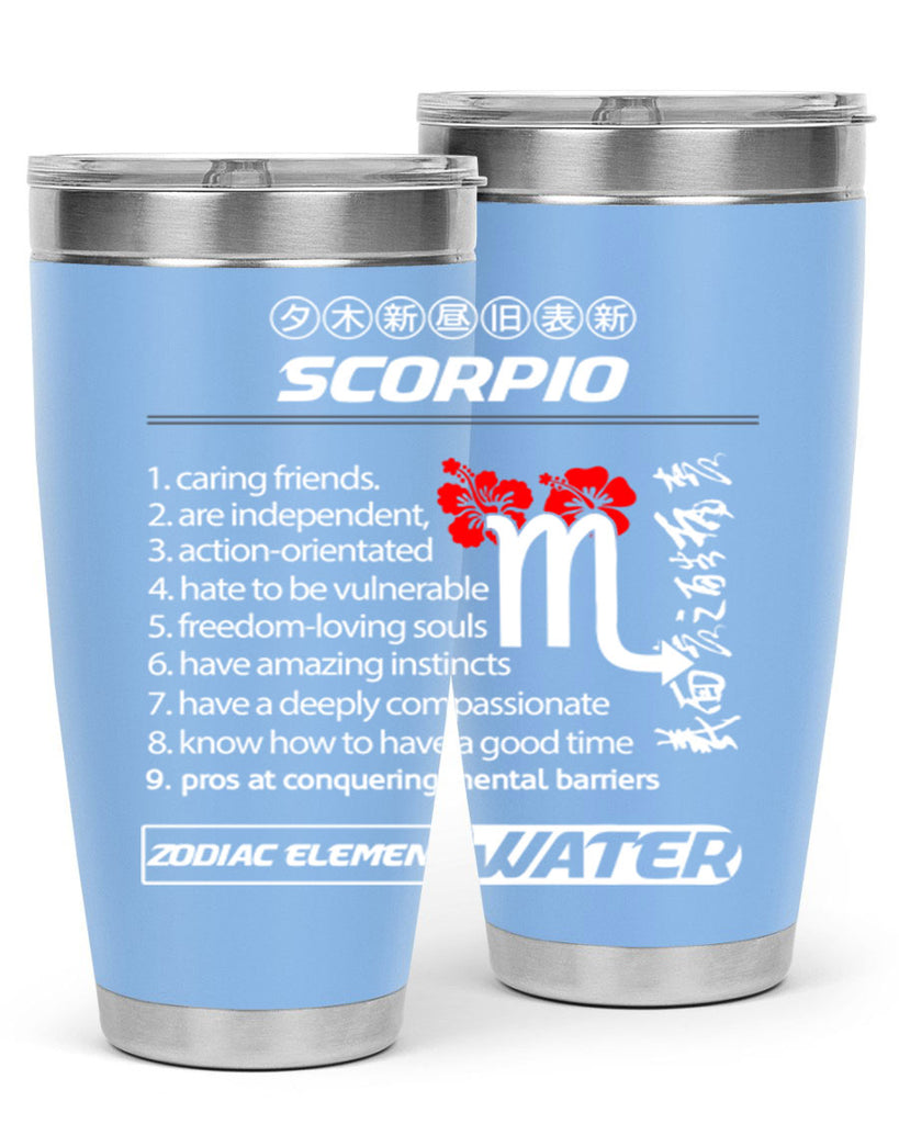 scorpio 456#- zodiac- Tumbler