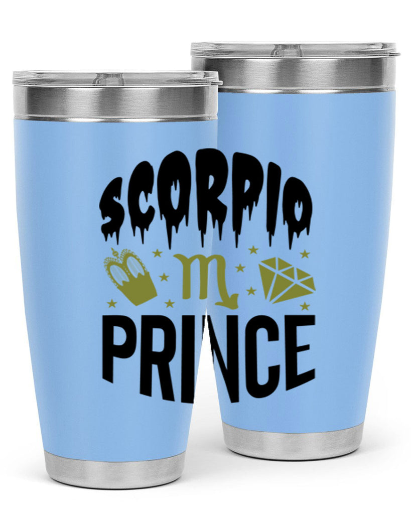 scorpio prince 445#- zodiac- Tumbler