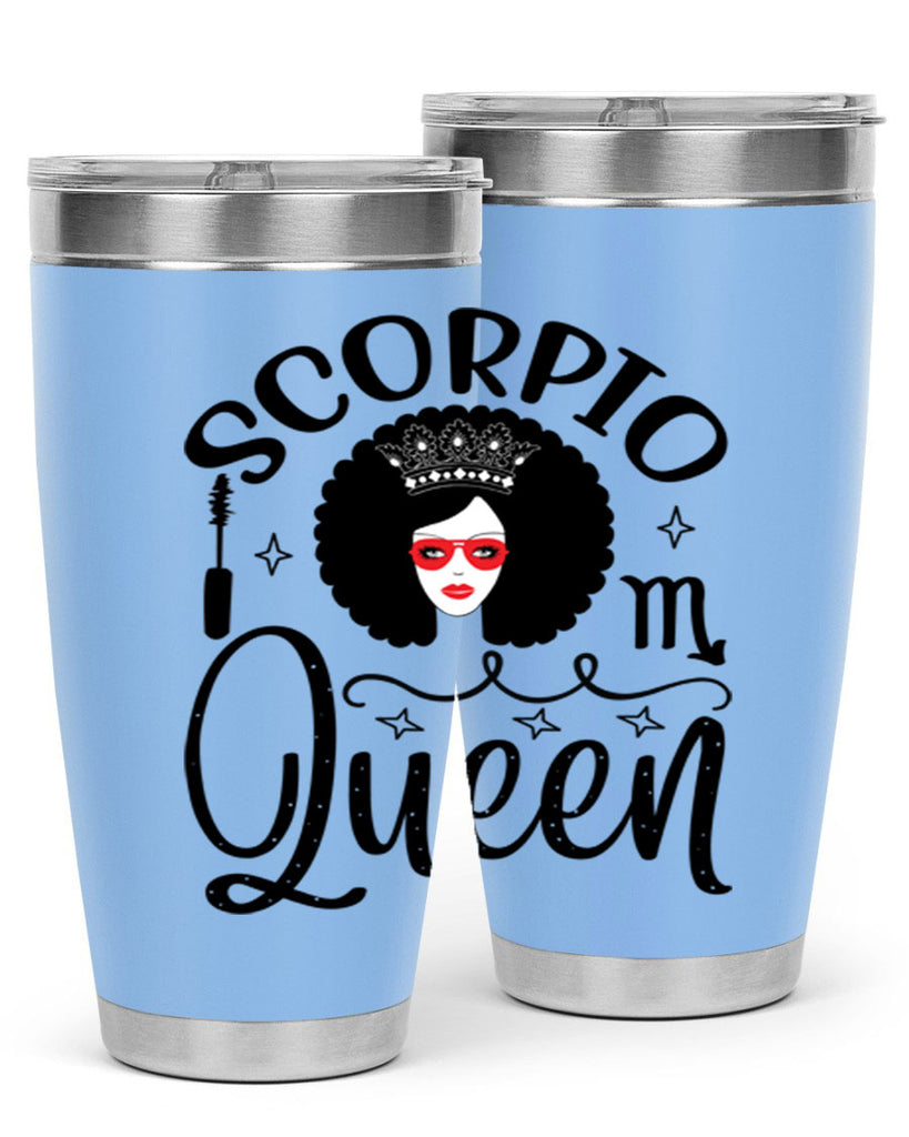 scorpio queen 448#- zodiac- Tumbler