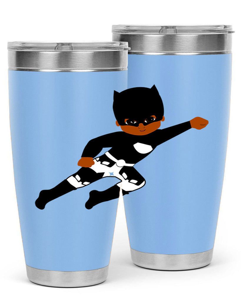 super kid 13#- black men - boys- tumbler