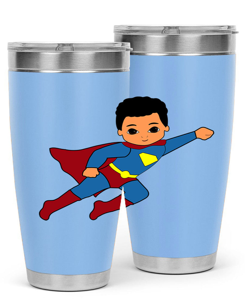 super kid 15#- black men - boys- tumbler