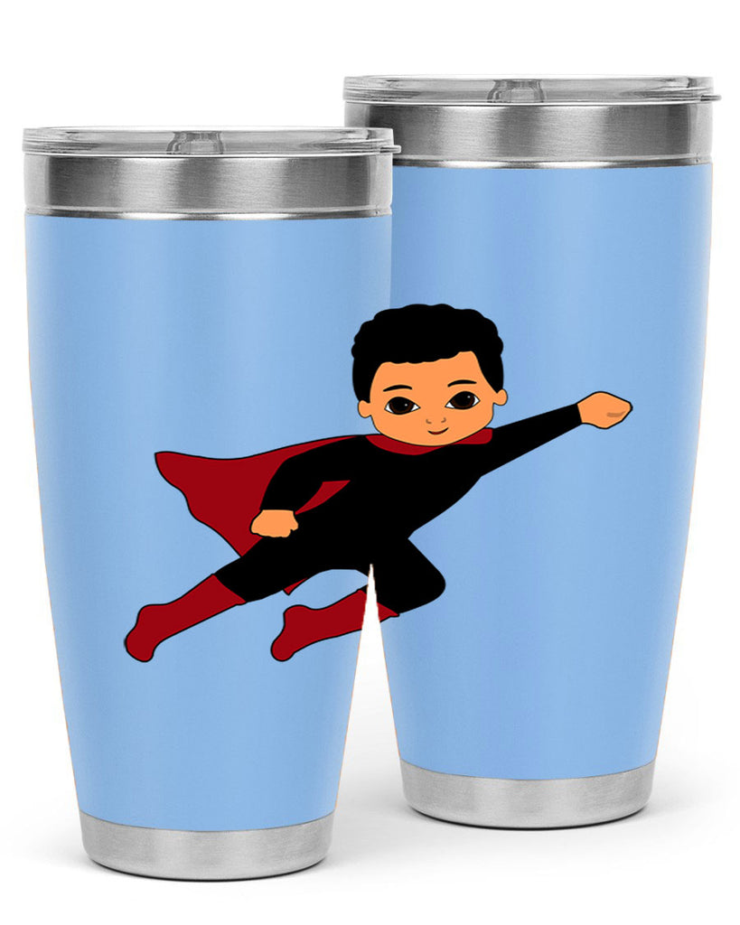 super kid 9#- black men - boys- tumbler