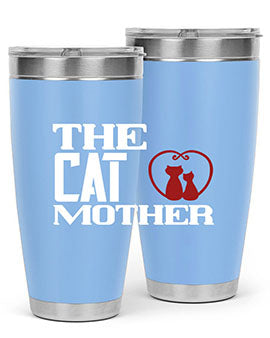 the cat mother Style 117#- cat- Tumbler