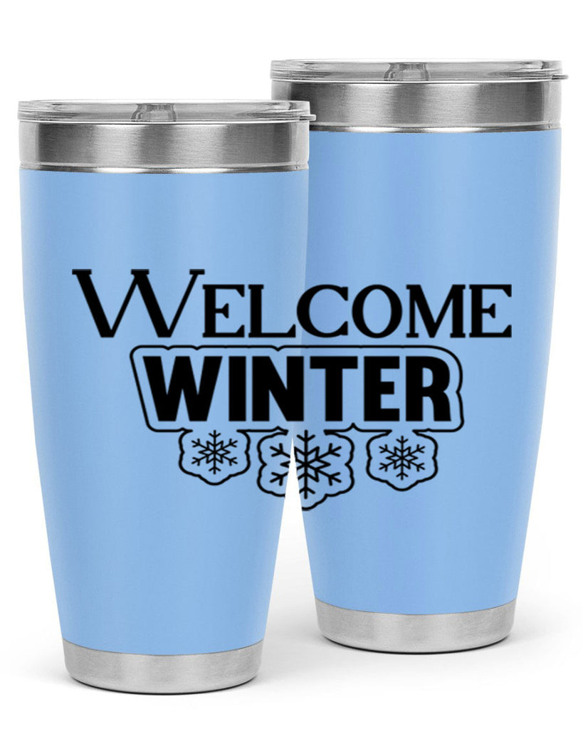 welcome winter 474#- winter- Tumbler
