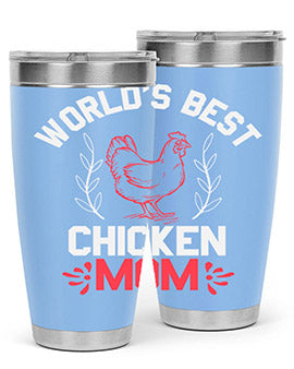 world’s best chicken mom Style 1#- chicken- Tumbler