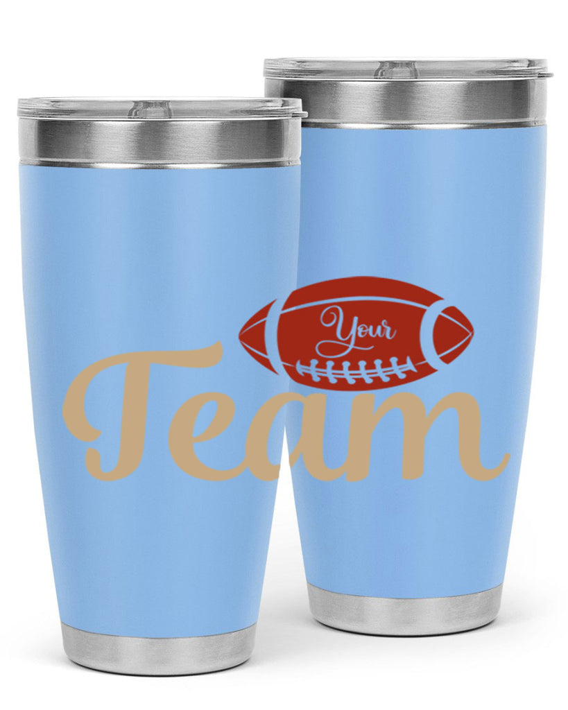 your team 2271#- softball- Tumbler