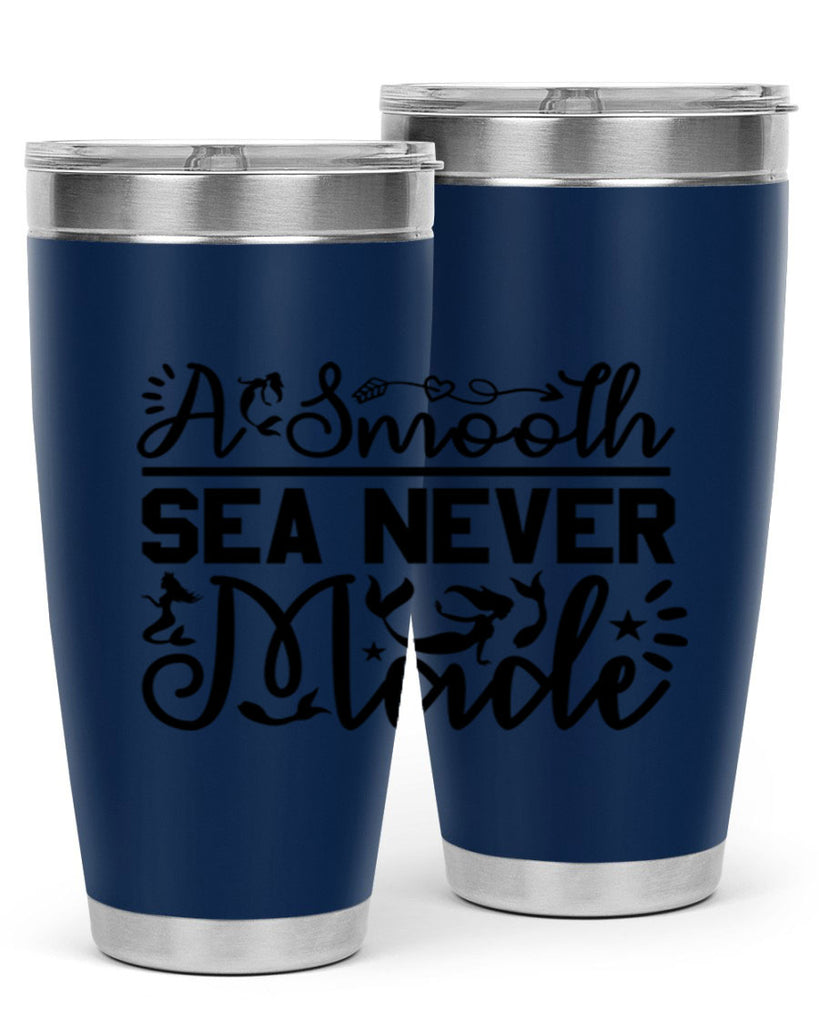A Smooth Sea Never Made 11#- mermaid- Tumbler
