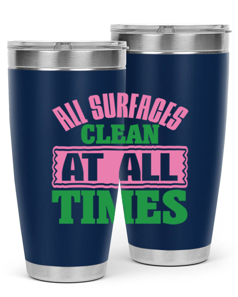 All surfaces clean at all times Style 1#- cleaner- tumbler
