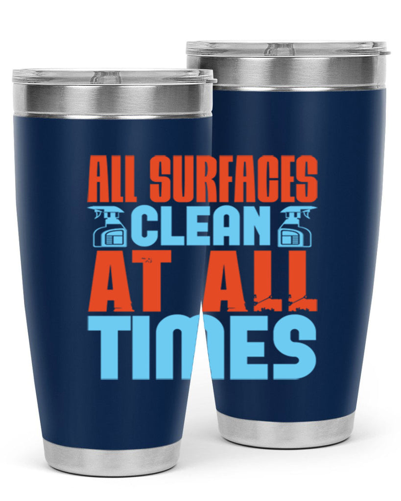 All surfaces clean at all times Style 2#- cleaner- tumbler