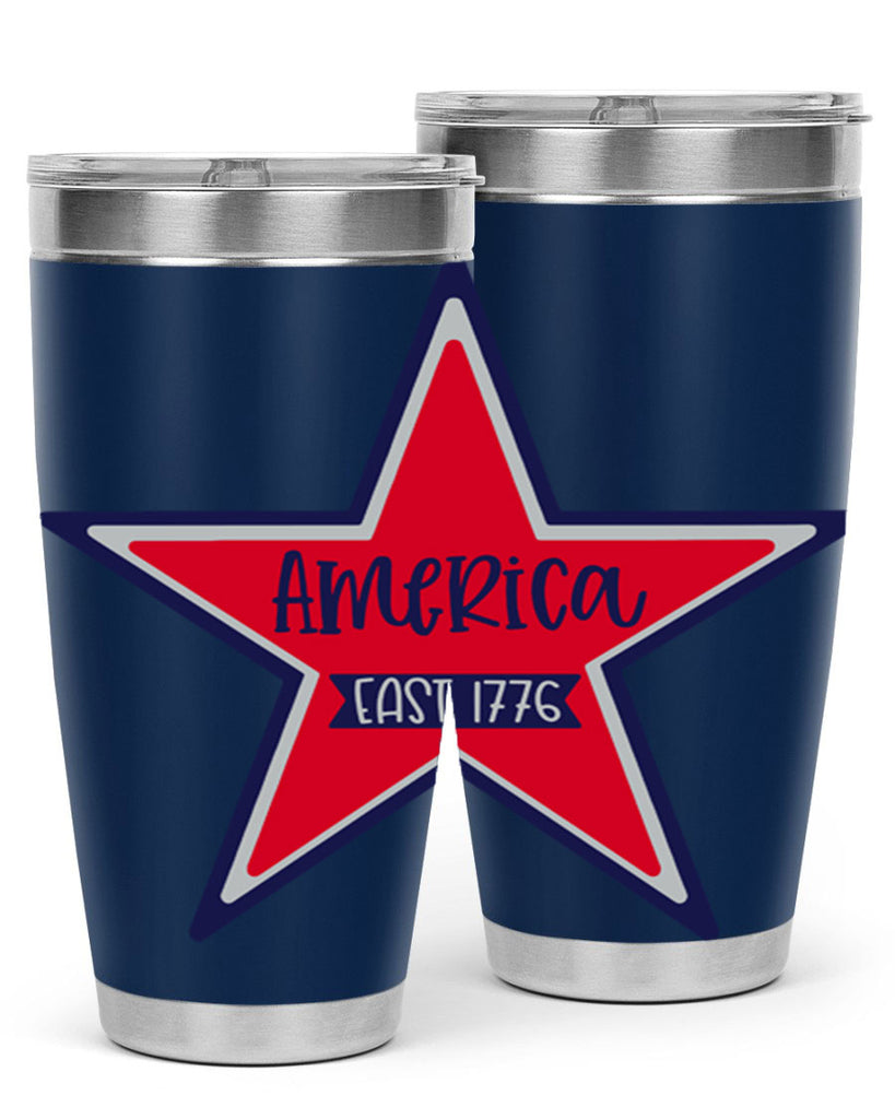 America East Style 144#- Fourt Of July- Tumbler