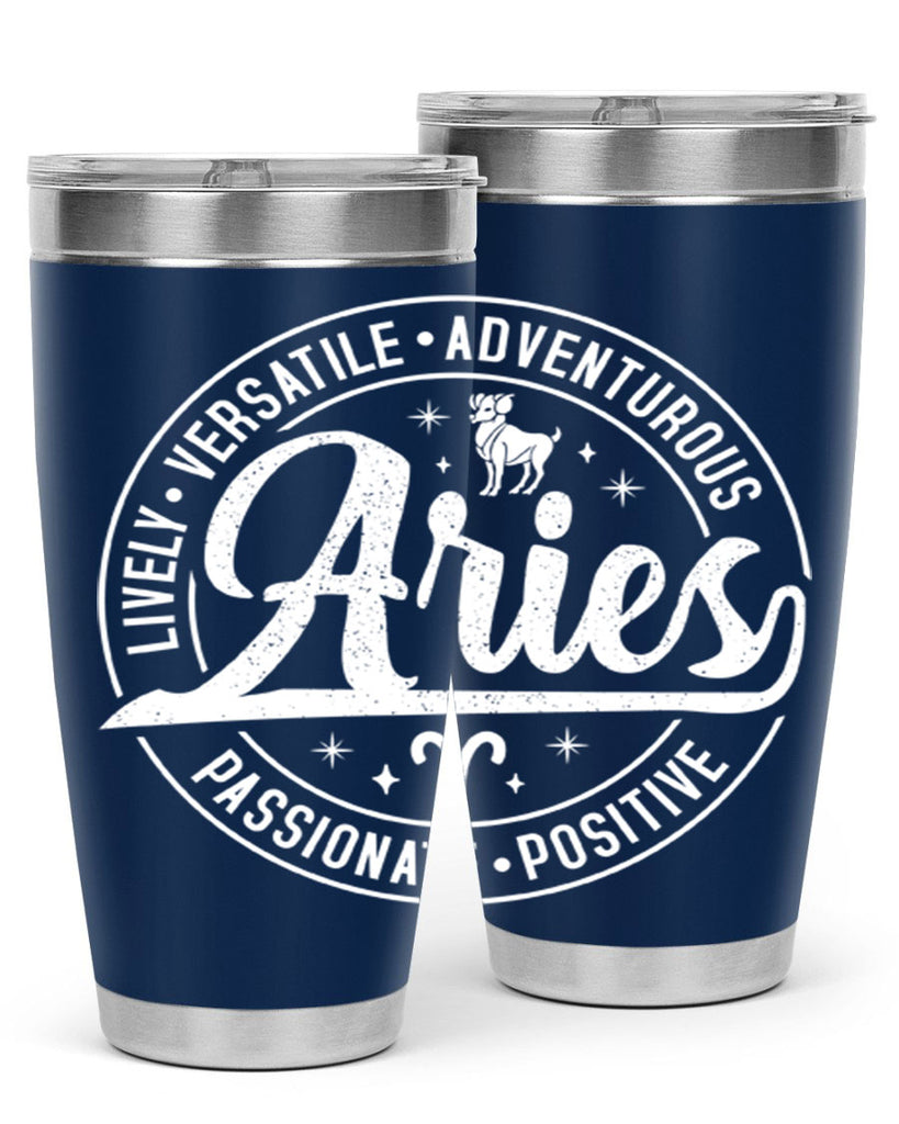Aries 103#- zodiac- Tumbler
