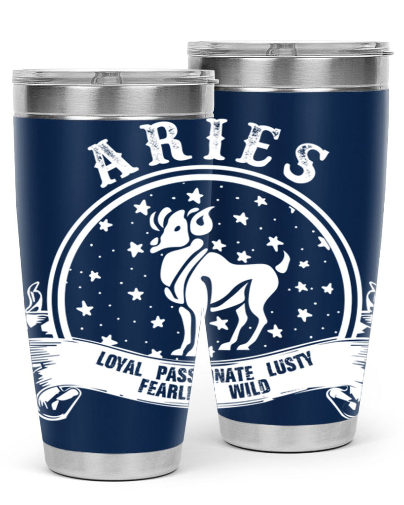 Aries 2#- zodiac- Tumbler