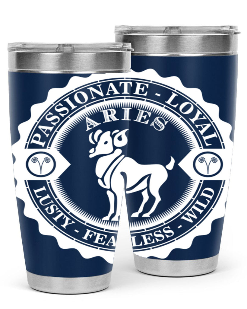 Aries 4#- zodiac- Tumbler