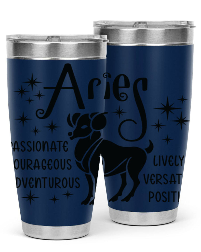 Aries 93#- zodiac- Tumbler