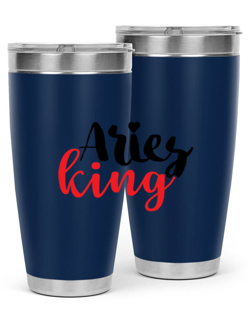 Aries king 96#- zodiac- Tumbler