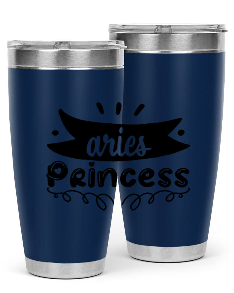 Aries princess 116#- zodiac- Tumbler