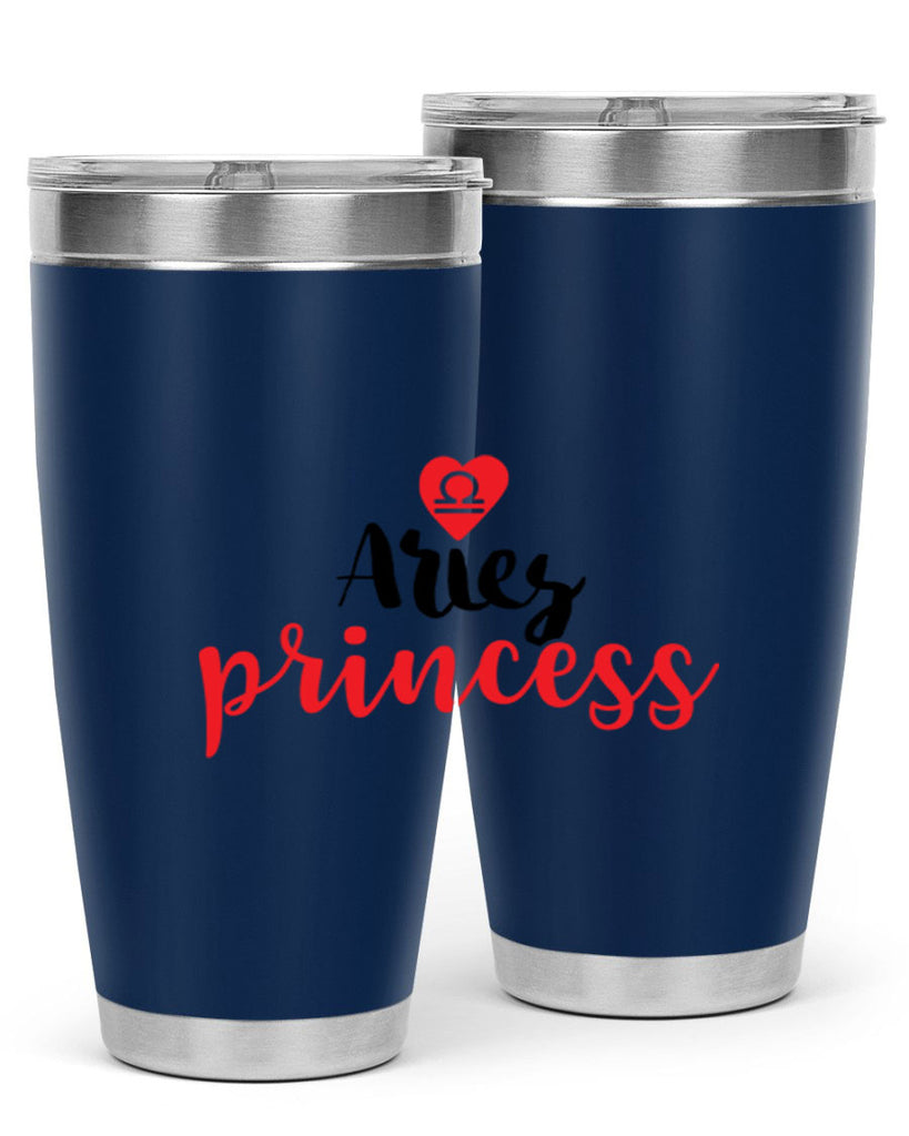 Aries princess 98#- zodiac- Tumbler