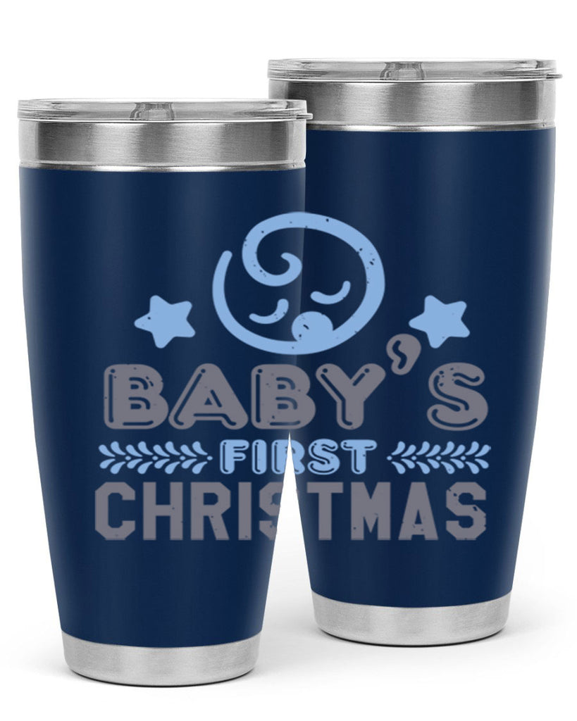 Baby First Christmas Style 2#- baby shower- tumbler