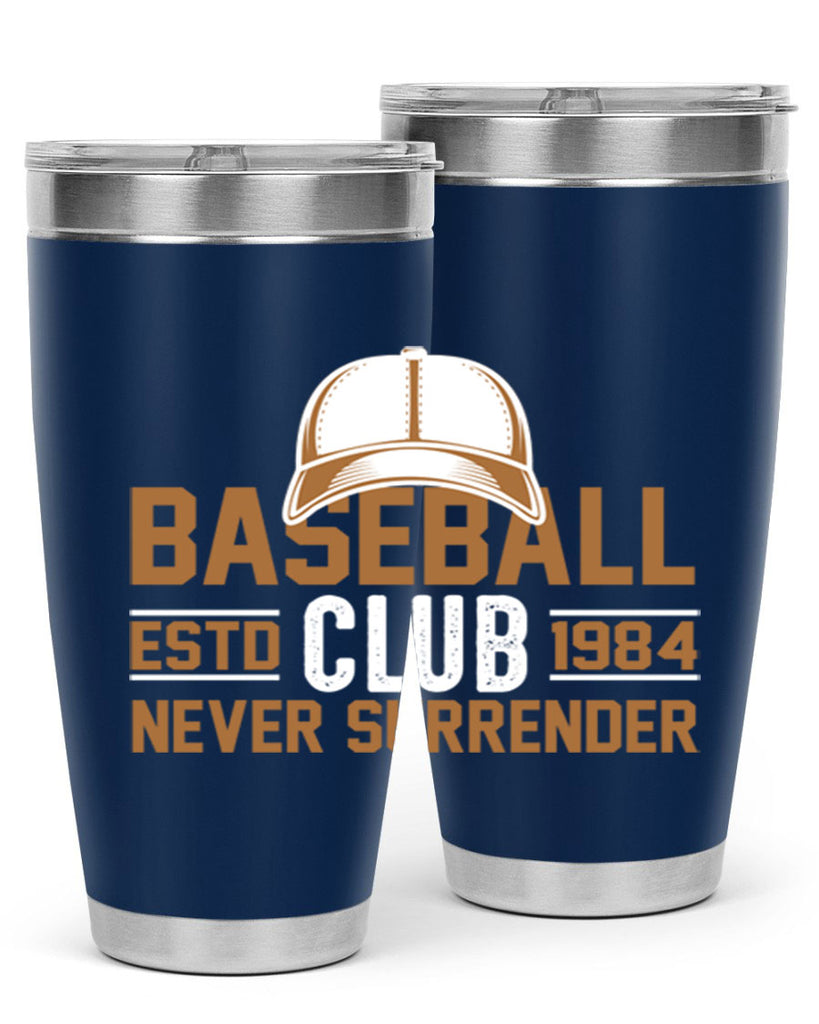 Base 1447#- baseball- Tumbler