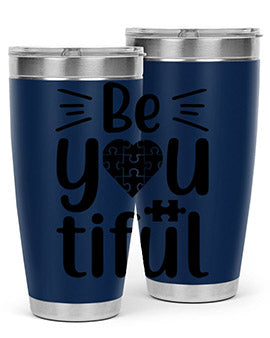 Be you Style 44#- autism- Tumbler