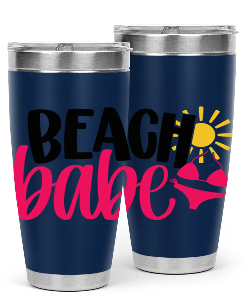 Beach Babe Style 52#- summer- Tumbler