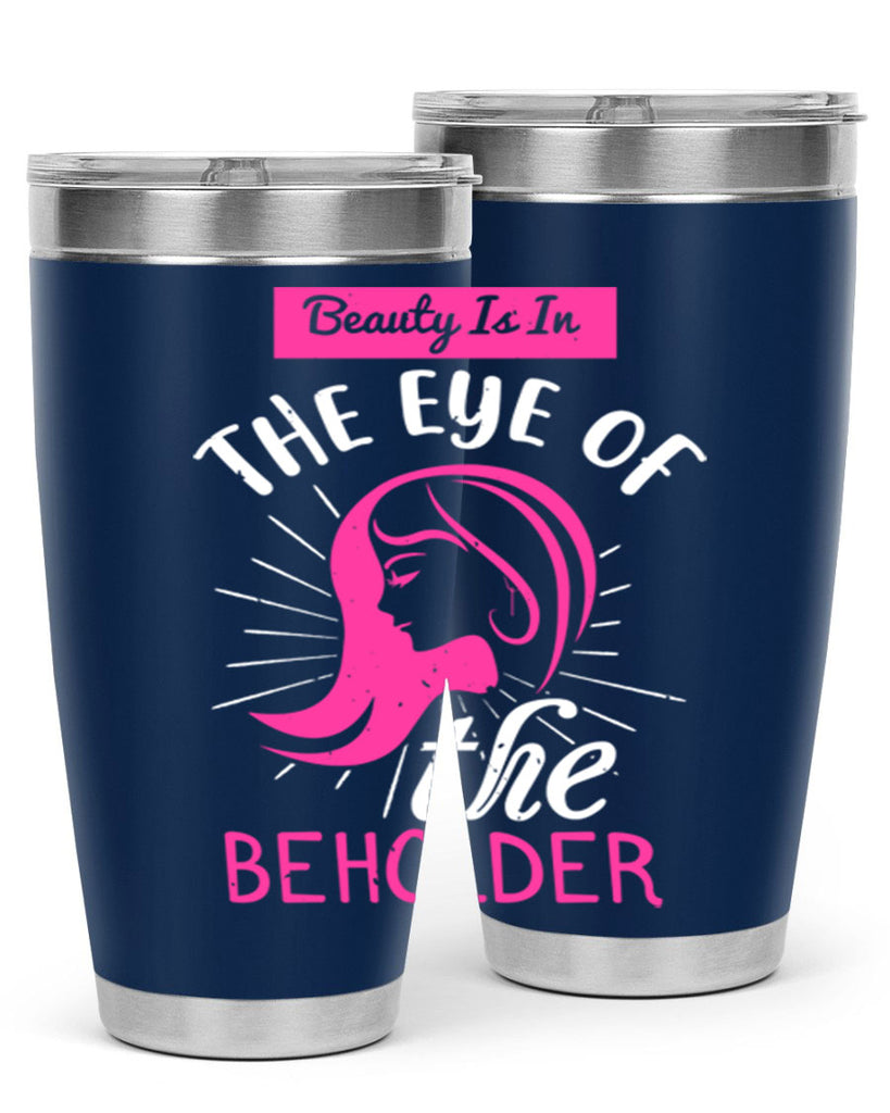 Beauty is in the eye of the beholder Style 169#- make up- Tumbler