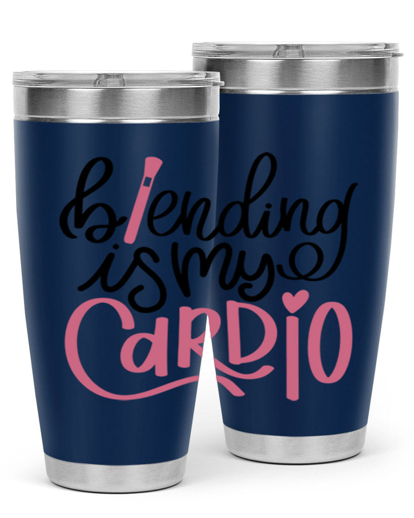 Blending is my Cardio Style 130#- make up- Tumbler