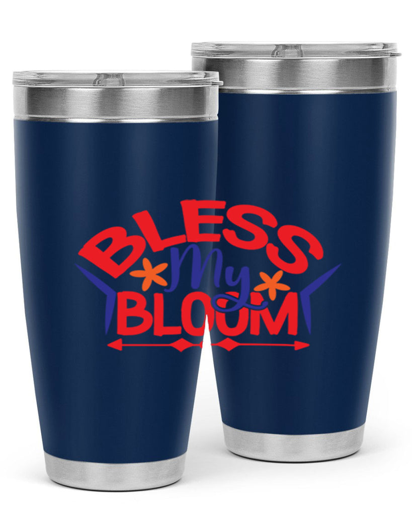 Bless My Bloom 38#- spring- Tumbler