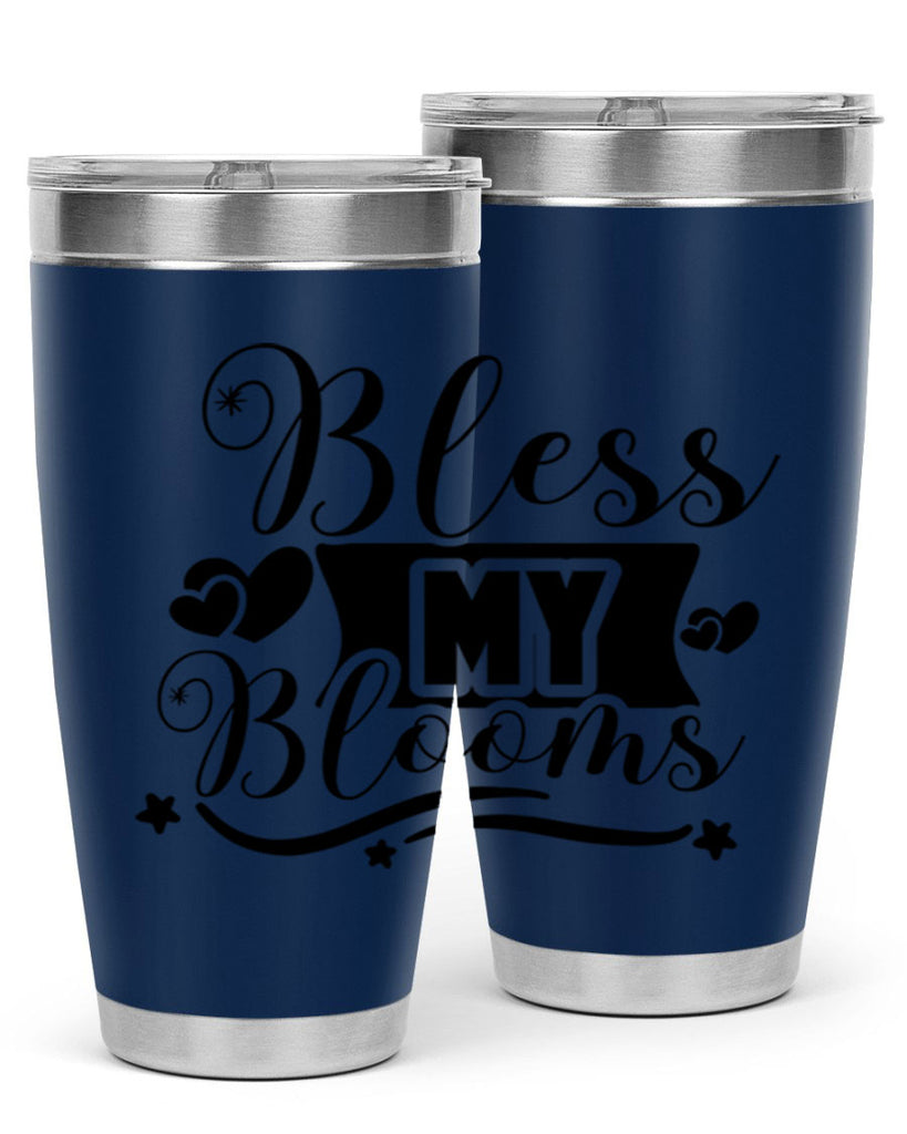 Bless My Blooms 40#- spring- Tumbler