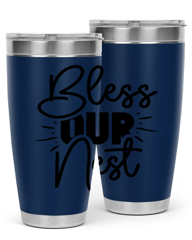 Bless Our Nest 52#- spring- Tumbler