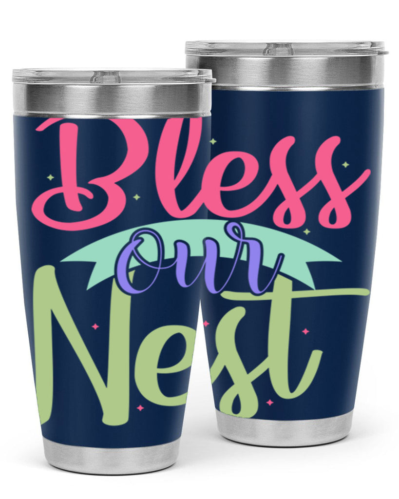 Bless our nest 49#- spring- Tumbler