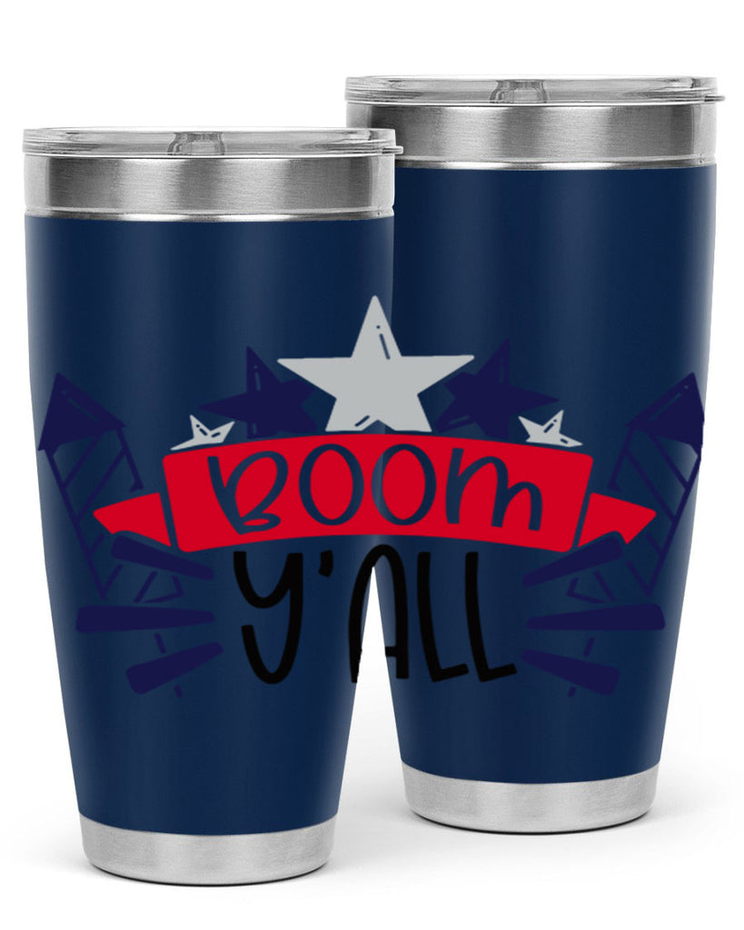Boom Yall Style 146#- Fourt Of July- Tumbler